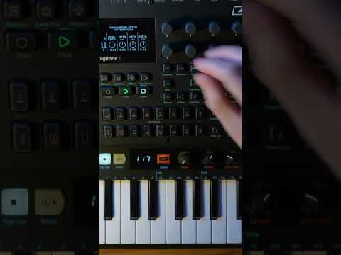 Видео: Как использовать aftertouch с Digitone 2? #aftertouch #digitone2 #keystep37