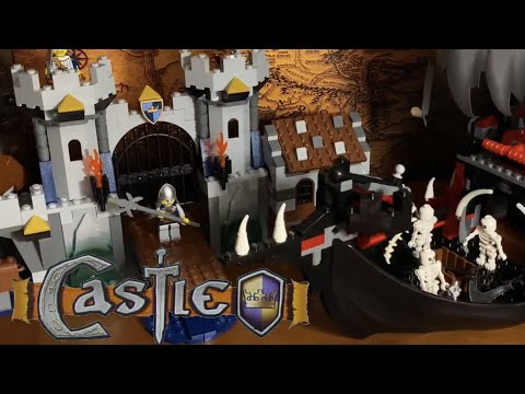 Видео: Lego Castle Нападение Корабля Скелетов 7029 Review (обзор на раритет)