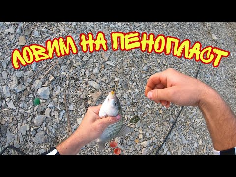 Видео: Рыбачим на пенопласт. Рыбалка в Жезказгане