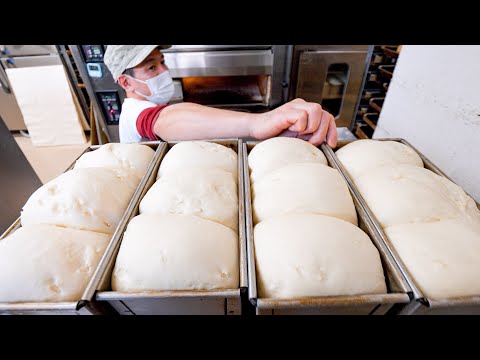 Видео: Ритмичная выпечка, выполненная настоящим пекарем с сильной ДНК пекаря. ｜Japanese Local Bakery