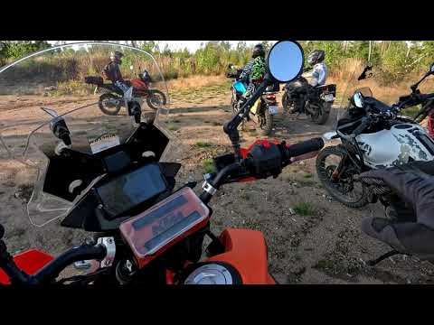 Видео: #93-10 Off-road до Приморска |CF Moto 450 MT| Kove 500X| KTM 390 Adventure| RE 450 Himalayan | Minsk