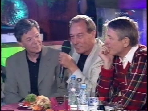 Видео: Встреча актеров театра Ленком. Юбилей М.А.Захарова. Театр+ТВ 2003г.  Часть 1.