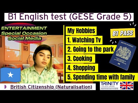 Видео: Тест по английскому языку B1 (GESE, 5 класс) | Британское гражданство SELT | Тринити-колледж Лонд...