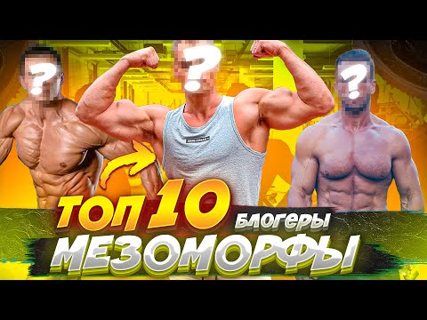 Видео: ТОП 10 | Фитнес-Блогеры ЧИСТЫЕ Мезоморфы (Кто они?)