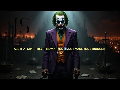 Видео: ВСЁ ЭТО ДЕРЬМО, КОТОРЫМ ОНИ В ТЕБЯ ЗАКИДАЛИ, ПРОСТО СДЕЛАЛО ТЕБЯ СИЛЬНЕЕ — Речь Джокера (Мощная)