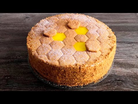 Видео: Торт «МЕДОВИК» с лимонным курдом! Самый вкусный МЕДОВЫЙ ТОРТ по семейному рецепту 🍰