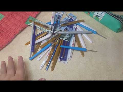 Видео: Мои крючки для вязания