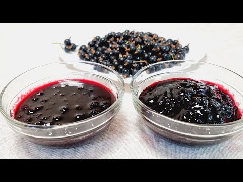 Видео: ДВЕ ЗАГОТОВКИ в одном рецепте/Blackcurrant jam