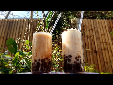 Видео: Перли от тапиока и bubble tea! / Tapioca pearls and bubble tea!