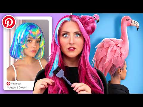 Видео: Я протестировала НЕВЕРОЯТНЫЕ прически с Pinterest