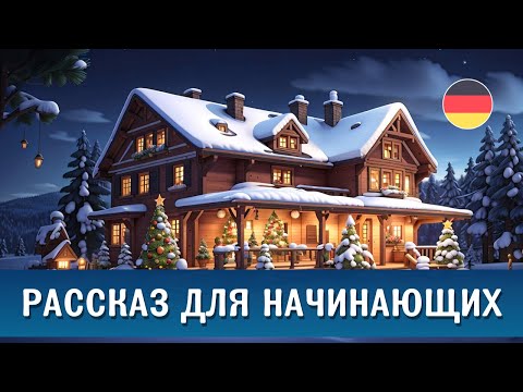 Видео: Немецкий на слух. Простой рассказ для начинающих Weihnachtsgeschichte