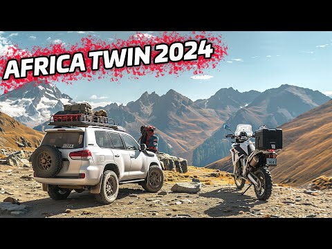 Видео: Honda Africa Twin Adventure Sports DCT 2024 | Белый крузак среди мотоциклов