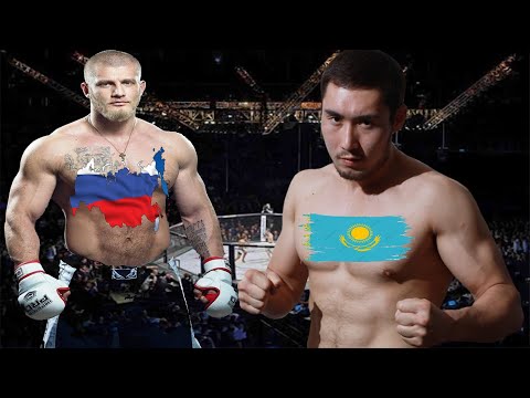 Видео: Казах нокаутировал качка-вспоминаем бой- 2017-Асылжан Бакытжанулы-Алексей Кисер