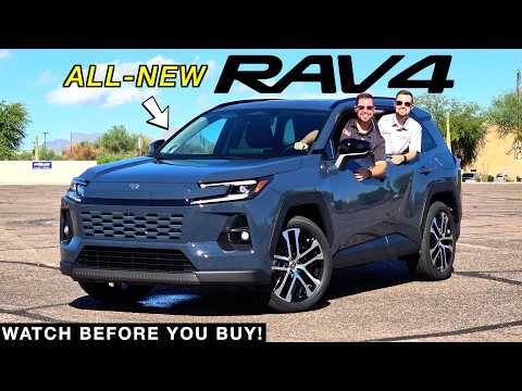 Видео: Toyota RAV4 Limited 2026 года — внедорожник №1 в Америке стал НАМНОГО лучше! (ЛИДЕР В КЛАССЕ??)