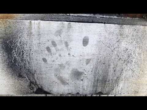 Видео: Выявление следов рук на влажной поверхности МДР-Ч при ОМП. Часть 2