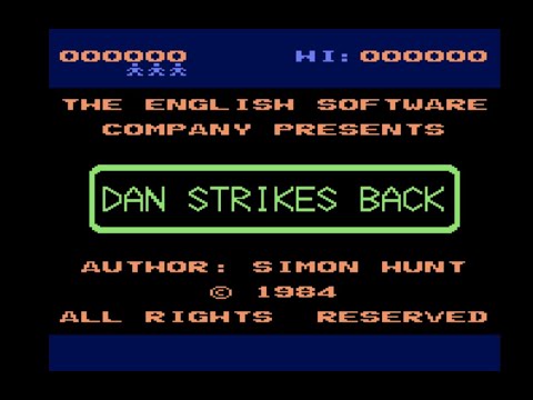 Видео: ❤Самая загадочная игра "Dan Strikes Back" ❤ Atari 8-bit.Full Play!  By Simon Hunt,1984.