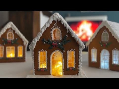Видео: Простий пряничний будиночок: створіть різдвяний настрій власноруч!