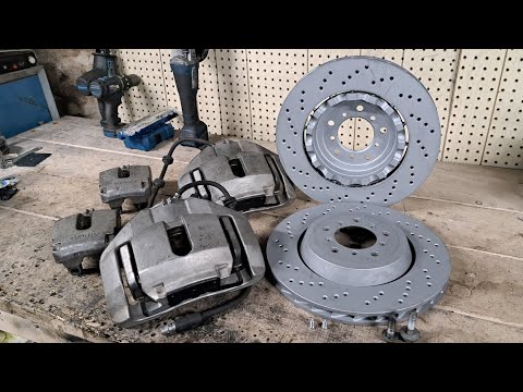 Видео: BMW E46 Большие тормоза OEM Модернизация без доработок - BBK