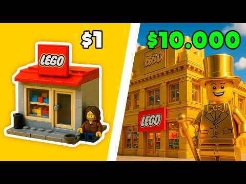 Видео: LEGO МАГАЗИН ЗА $1 VS $9999