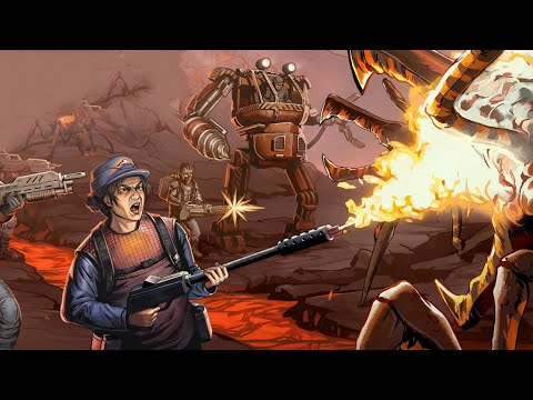Видео: Полное прохождение Starship Troopers: Terran Command ► Лава (без комментариев)