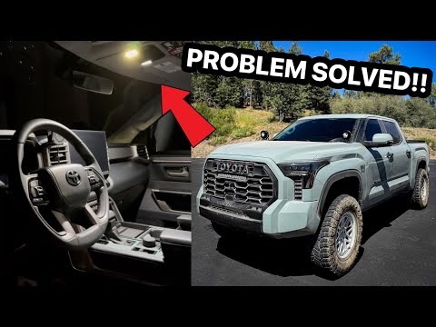 Видео: ОБНОВЛЕНИЕ внутреннего освещения Tundra 2022+!!