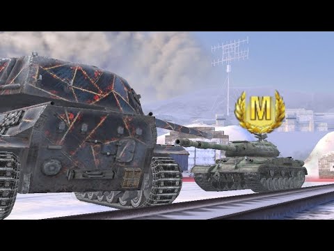 Видео: ПОЛУЧИЛ ЗНАК КЛАССНОСТИ МАСТЕР НА ТАНКЕ ИС-4!!! WoT Blitz