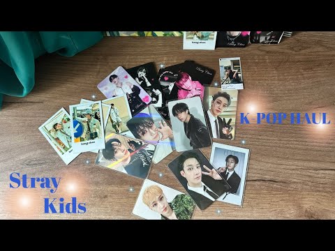 Видео: Распаковка карт Stray Kids Bang Chan | k-pop photocard haul