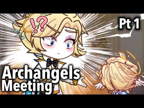 Видео: Встреча Архангелов || Отель Хазбин Если Бог || Gacha Life 2 || Gacha Animation