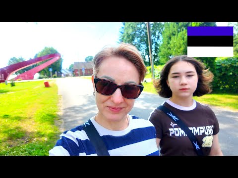 Видео: Как живёт Эстония! Калласте-Тарту! Наша квартира в Эстонии! Покупки в PEPCO!