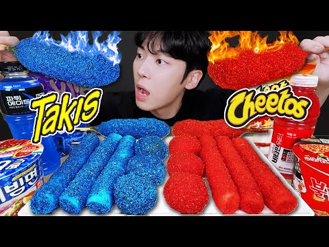 Видео: АСМР МУКБАНГ | TAKIS рисовый пирог Tteokbokki, огненная лапша, сырная палочка, рецепт хот-дога!