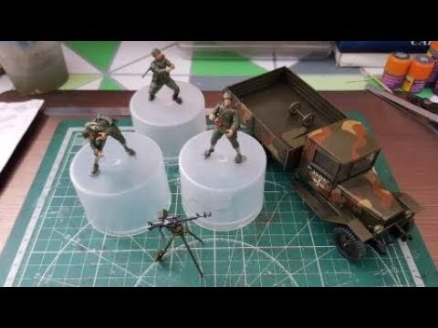 Видео: ЗИС-5В с пулеметом ДШК (Zvezda) 35scale-шаг 1