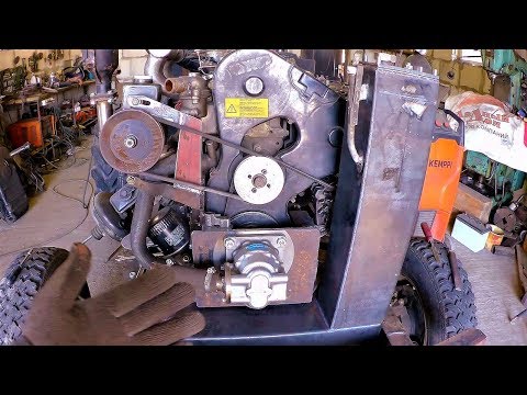 Видео: Необычный гидробак на самодельный минитрактор