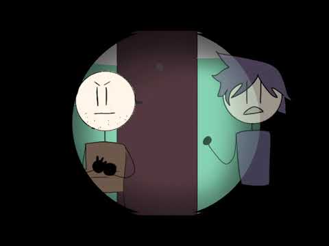 Видео: Анимированая страшилка- "Сосед с перевёрнутой головой"