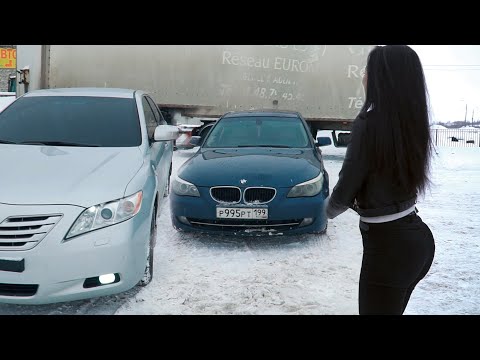 Видео: Toyota Camry V40 против BMW E60 за 600000 рублей. Надежность или понты?