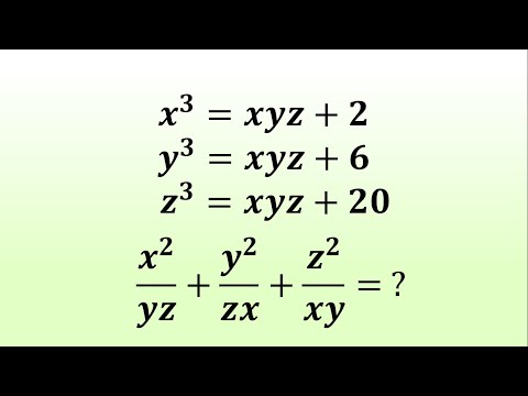 Видео: Удивительная задача по алгебре | Сможете ли вы это решить?