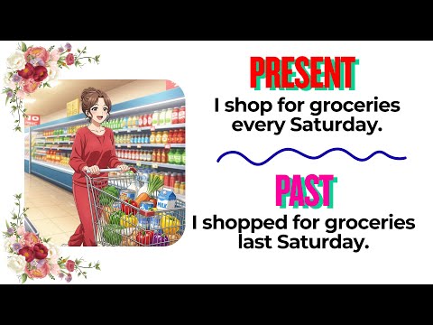 Видео: 💡 Настоящее и прошедшее простое время — 50 повседневных предложений на английском языке, которые ...