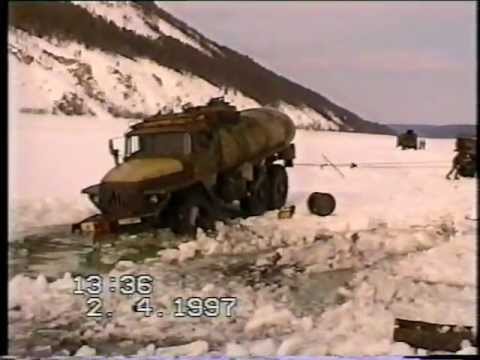 Видео: Дальнобойщики Олекминска. Часть 3(зимник, апрель 1997)
