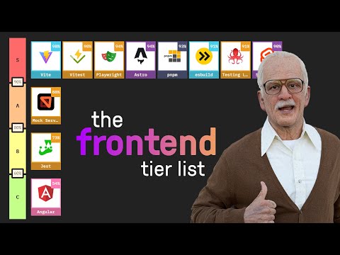 Видео: 🏆 tier list технологий в frontend 2025