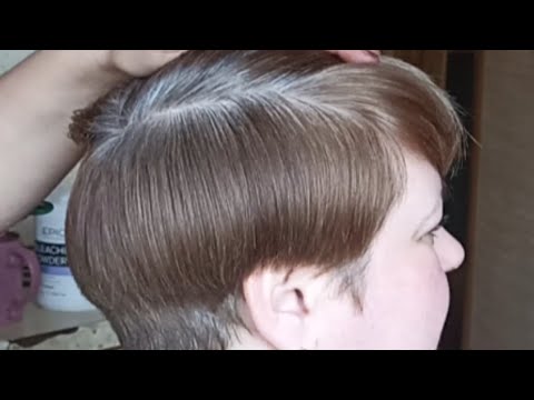 Видео: Мелирование волос 🥰 штопка,вуаль👌👍👍 поэтапного преображения 👌👌образа💞 филлеровка опасной бритвой 😊😊😊