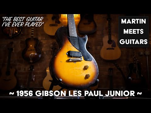 Видео: ЛУЧШАЯ гитара из когда-либо созданных? | Gibson Les Paul Junior 1956 года | Martin Meets Guitars!