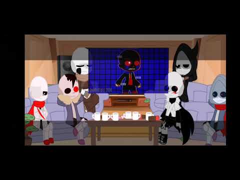 Видео: Sans AU reaction to... / Сансы реагируют на... 2/???