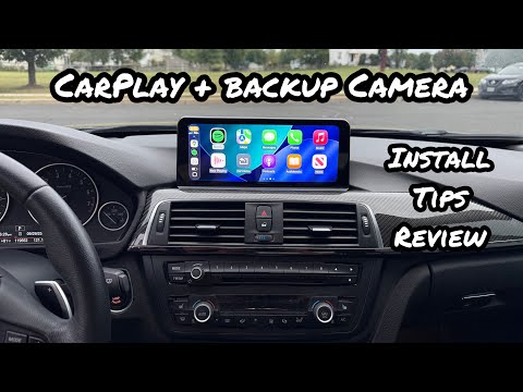 Видео: BMW F30 Apple CarPlay + установка/обзор камеры заднего вида — головное устройство Pemp Linux