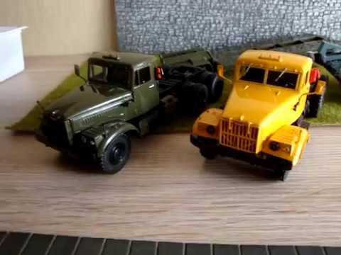 Видео: КрАЗ-258Б1 с полуприцепом-тяжеловозом ЧМЗАП-5523 1.43 SSM - АИСТ