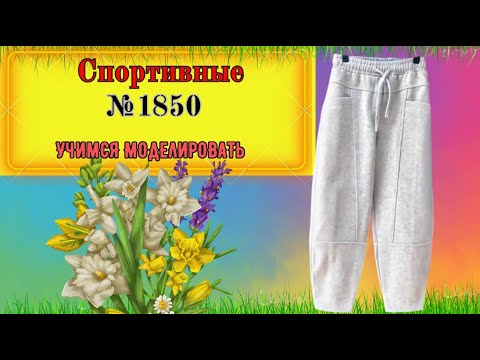 Видео: Спортивные Брючки  № 1850