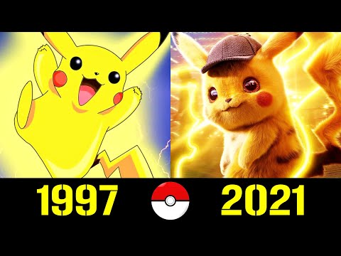 Видео: ⚡ Пикачу - Эволюция (1997 - 2021) ! Все Появления в Мультфильмах и Кино 😍!