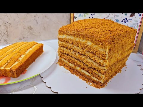 Видео: МЕДОВИК за 20 Минут! Теперь вы будете готовить КОРЖИ только так! Ленивый МЕДОВИК без раскатки КОРЖЕЙ