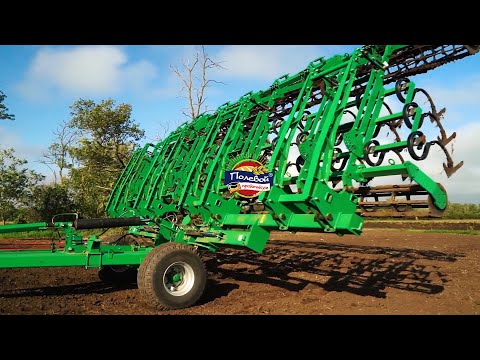 Видео: Культиватор КБП8 4К1 Орлан. Полный технический обзор, работа в поле.