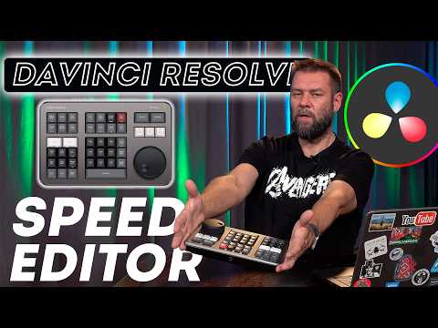 Видео: Очень быстрый монтаж! Davinci Resolve Speed Editor.