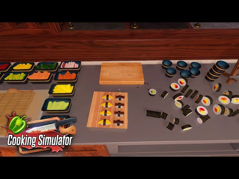 Видео: Японская экзотика ► Cooking Simulator: Sushi #67