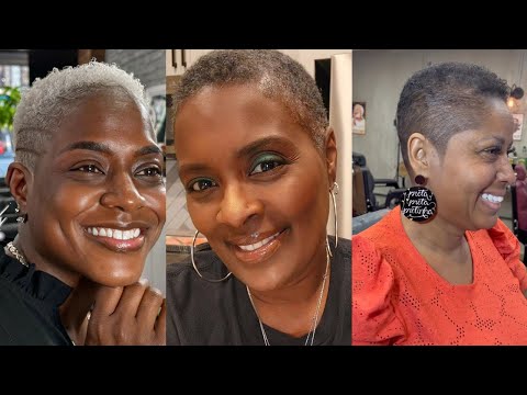 Видео: 44 привлекательные короткие естественные стрижки для темнокожих женщин старше 50 лет | Идеи приче...